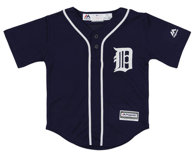 Outerstuff MLB Infant / Toddlers Detroit Tigers Cool Base Henley Tee
