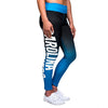 Forever Collectibles NFL Women's Carolina Panthers Gradient 2.0 Wordmark Legging