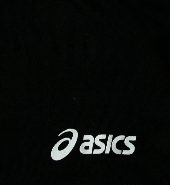 Asics Women's Lace Short Sleeve T-Shirt Shirt Top Tee, Black