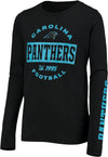 Outerstuff NFL Youth Boys Carolina Panthers Goal Line Stand 3 In 1 Combo T-Shirt Set