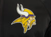 Zubaz NFL Minnesota Vikings Men's Heavyweight Full Zip Fleece Hoodie