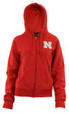 Gen 2 NCAA Women's Nebraska Cornhuskers Team Logo Hoodie, Red