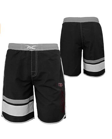 Outerstuff NCAA Youth Texas A&M Aggies Color Block Swim Trunks