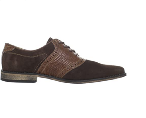 Stacy Adams Men's Tyrus Oxford Dress Shoes, Brown/Scotch