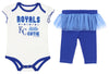 Outerstuff MLB Infants Kansas City Royals Little Cutie Creeper & Tutu Leggings Set