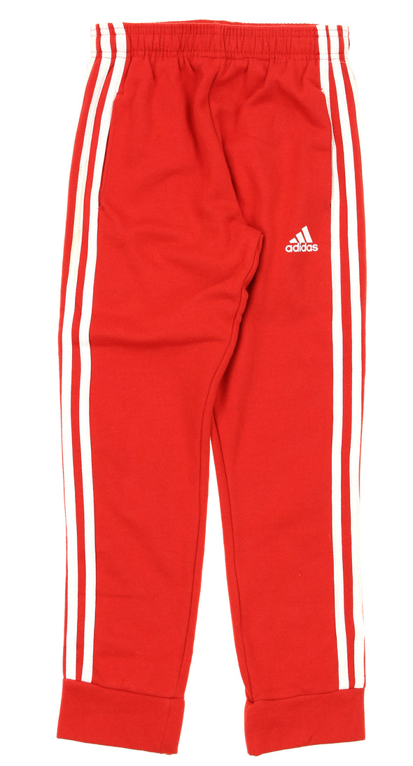 Adidas Youth Game Time 3 Stripe Fleece Pants, Color Options