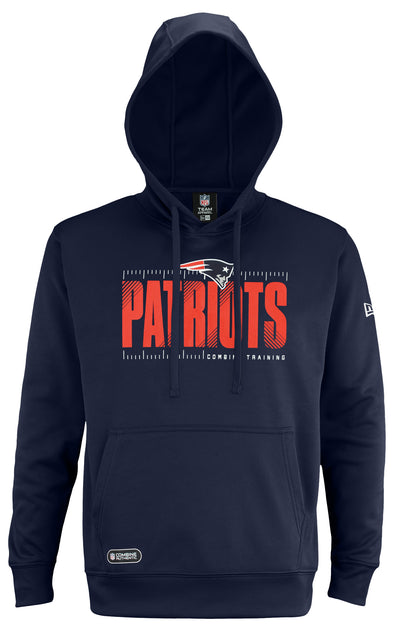New Era NFL Men's New England Patriots Hash It Out Pullover Hoodie