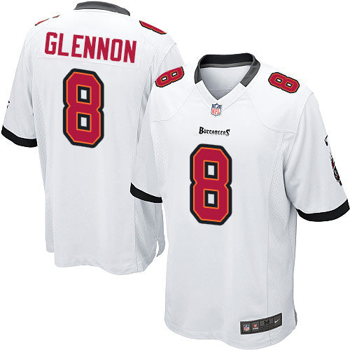 Nike NFL Youth Tampa Bay Buccaneers MIKE GLENNON # 8 Game Jersey, Whit –  Fanletic