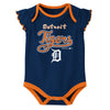 Outerstuff MLB Baseball Infants Detroit Tigers 3 pack Creeper Set
