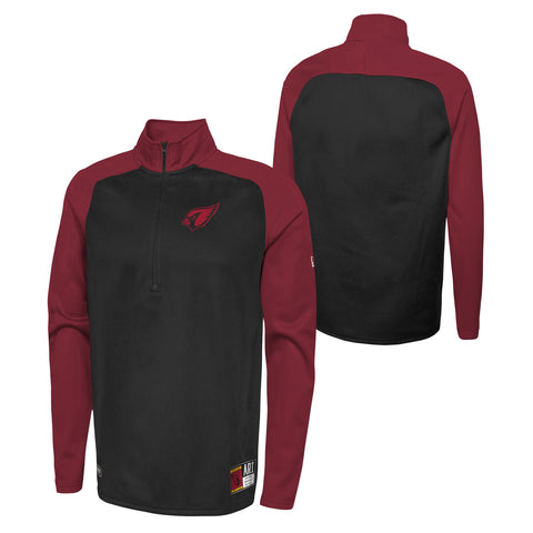 New Era NFL Men's Arizona Cardinals O'line Half Zip Pullover