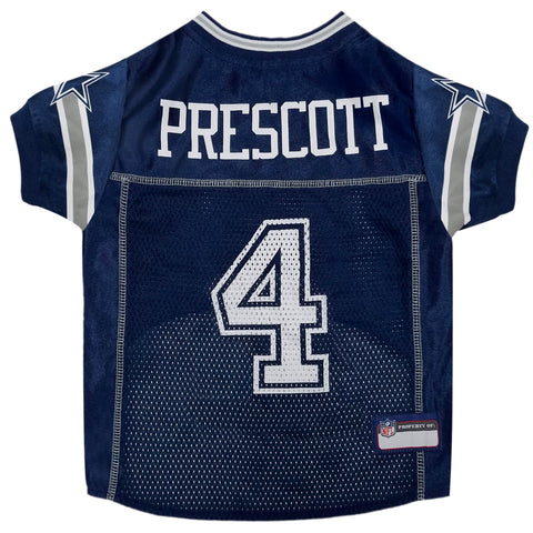 Pets First NFL Dog & Cats Dallas Cowboys Dak Prescott Jersey