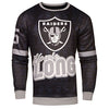 NFL Men's Oakland Raiders Howie Long #75 Retired Player Ugly Sweater