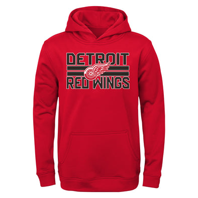 Outerstuff NHL Youth Boys (4-20) Detroit Red Wings Classic Fleece Pullover Hoodie