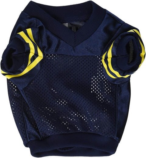 Sporty K-9 NCAA Michigan Wolverines Football Dog Jersey