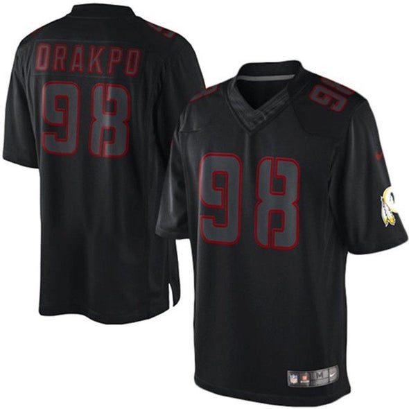 Nike NFL Youth Washington Football Team Brian Orakpo #98 Impact Jersey, Black