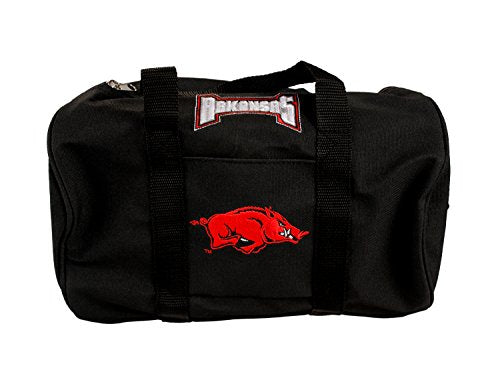 Mighty Mac Arkansas Razorbacks NCAA Kids Mini Duffle Bag, Black
