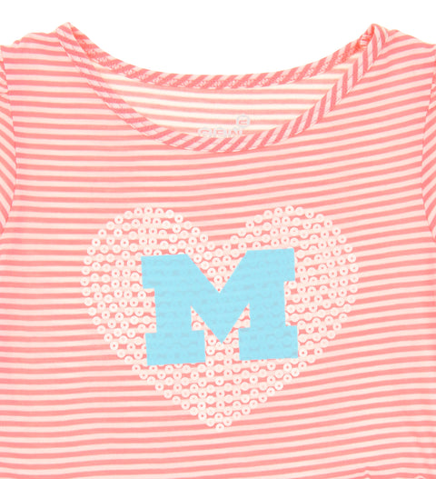 Outerstuff NCAA Little Girls (4-6X) Michigan Wolverines Celebration Tutu Sequin Dress