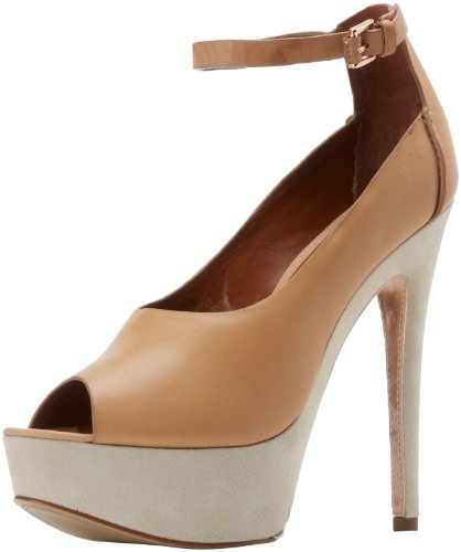 Boutique 9 Pali Women's Platform Pumps Heels, Natural