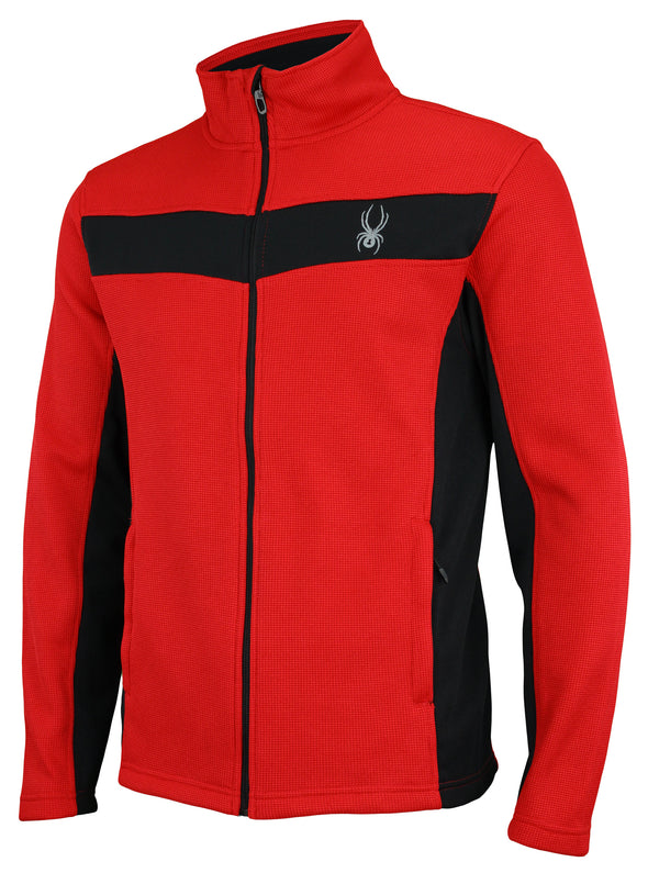 Spyder Men's Racer Full Zip Jacket, Color Options