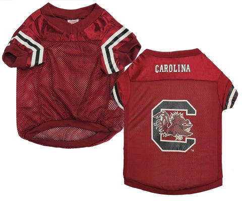 Sporty K-9 NCAA South Carolina Gamecocks Football Dog Jersey