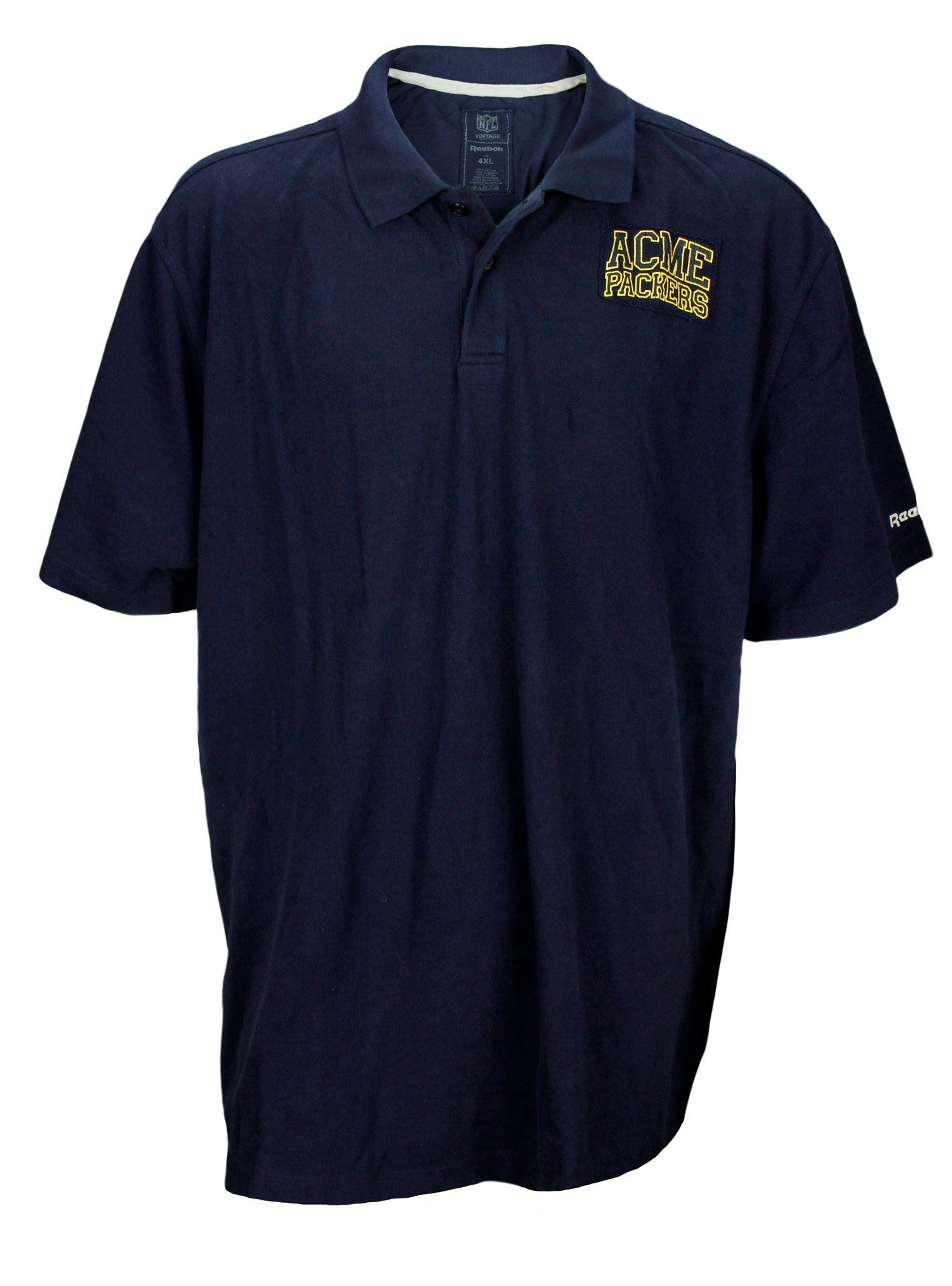 Reebok Men's NFL Football ACME Green Bay Packers Polo Shirt, Navy