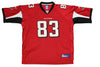 Reebok NFL Men's Atlanta Falcons Alge Crumpler #83 Player Jersey, Red