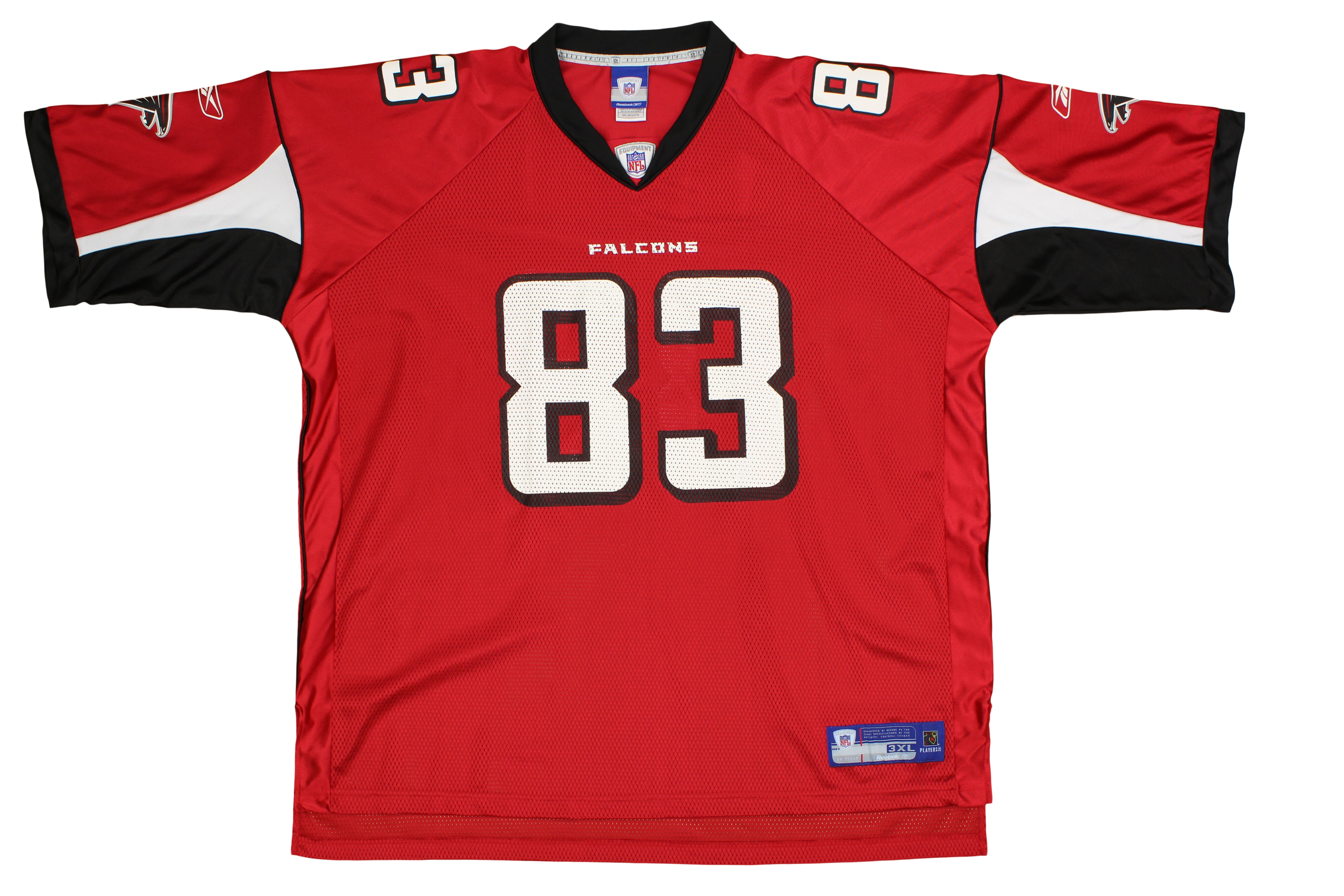 Reebok NFL Men s Atlanta Falcons Alge Crumpler 83 Player Jersey Red