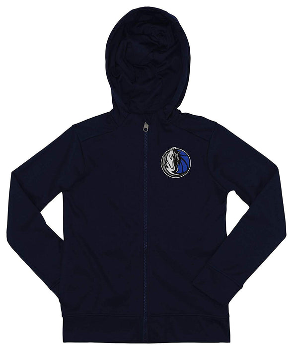 Outerstuff NBA Youth/Kids Dallas Mavericks Performance Full Zip Hoodie