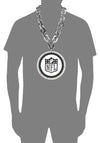 FOCO NFL Las Vegas Raiders Team Big Logo Light Up Chain
