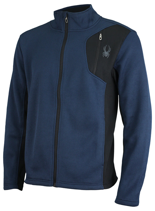 Spyder Men's Raider Full Zip Sweater, Color Options