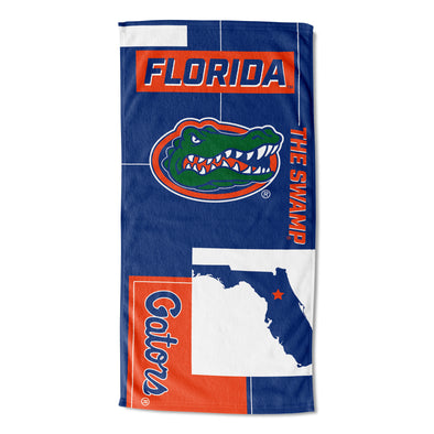 Northwest NCAA Florida Gators State Line Beach Towel