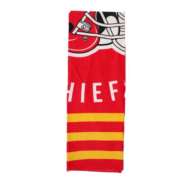 Northwest NFL Kansas City Chiefs "Stripes" Beach Towel, 30" x 60"