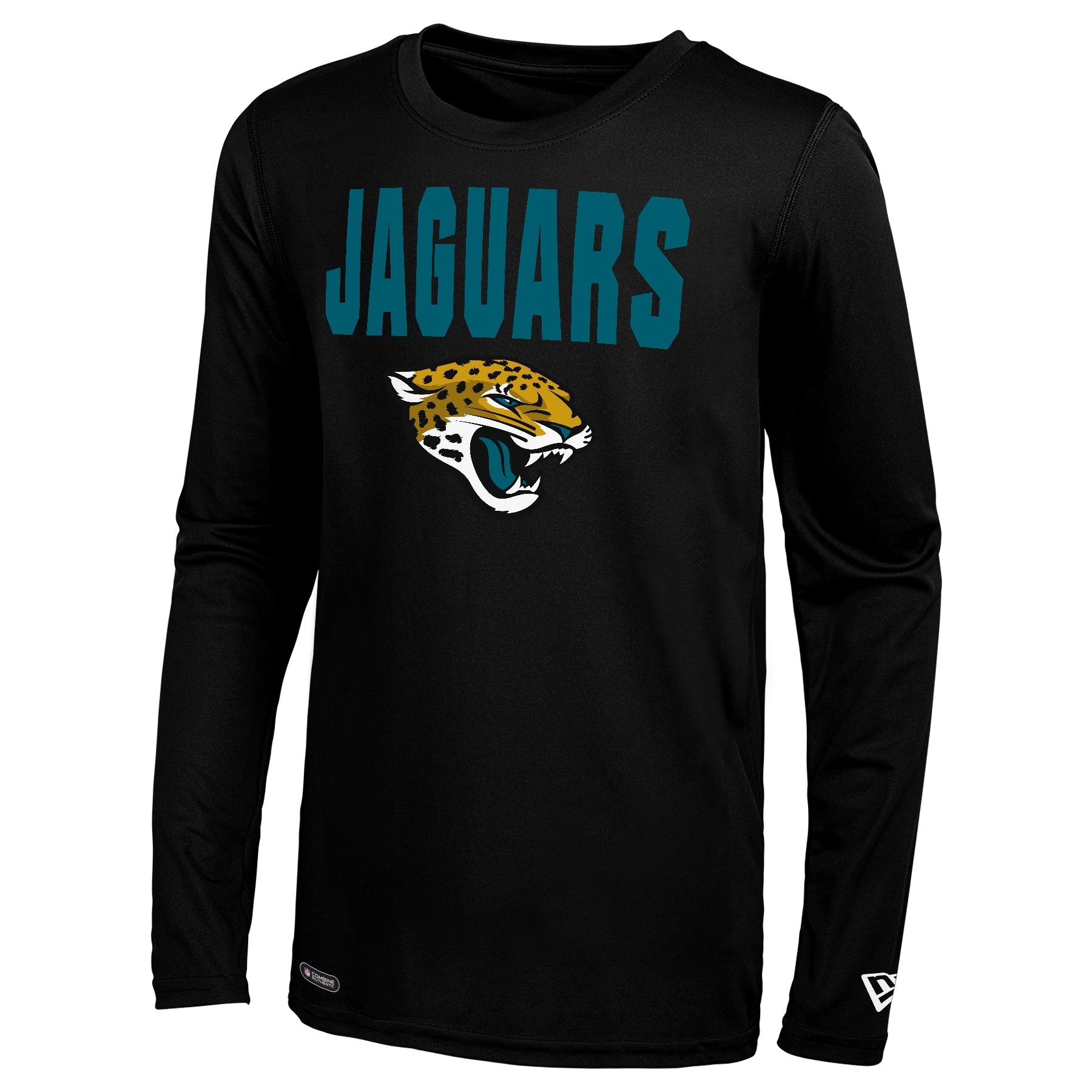 New Era NFL Men's Jacksonville Jaguars 50 Yard Line Long Sleeve