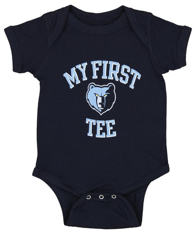Outerstuff NBA Newborn Memphis Grizzlies "My First" Short Sleeve Creeper