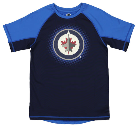 Outerstuff NHL Youth Boys (8-20) Winnipeg Jets Rashguard T-Shirt