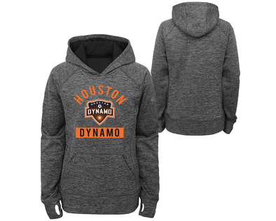Outerstuff MLS Youth Girls Houston Dynamo Bottom Pill Perfect Hoodie
