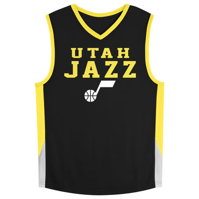 Outerstuff NBA Utah Jazz Youth (8-20) Knit Top Jersey with Team Logo