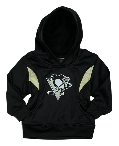 NHL Hockey Toddlers Pittsburgh Penguins Hoodie Sweatshirt - Black
