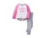 Umbro Little Girls Long Sleeve Raglan Shirt & Leggings Set, 2 Color Options