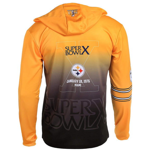 Forever Collectibles NFL Men's Pittsburgh Steelers Super Bowl Champions Hoodie Tee