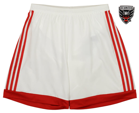 adidas MLS Men's Adizero Team Color Short, D.C United- White