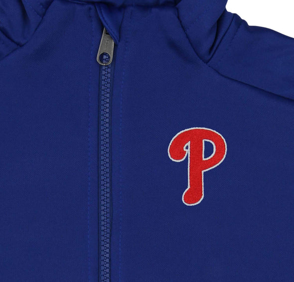 Outerstuff MLB Youth/Kids Philadelphia Phillies Performance Full Zip Hoodie