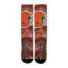 Zubaz by For Bare Feet NFL Youth Cleveland Browns Zubified Dress Socks, One Size