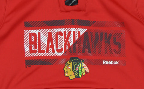 Reebok NHL Youth Chicago Blackhawks Faceoff Athletic Pullover Hoodie