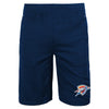 Outerstuff Oklahoma City Thunder NBA Boys Youth (8-20) Free Throw Shorts, Blue