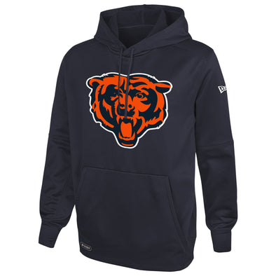 New Era Chicago Bears NFL Men's Stadium Logo Pullover Performance Hoodie, Navy