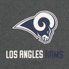 Zubaz NFL Los Angeles Rams Men's Heather Grey Fleece Hoodie
