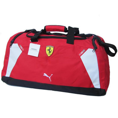 Puma Ferrari Medium Team Bag Duffle Bag, Rossa Corsa, Red