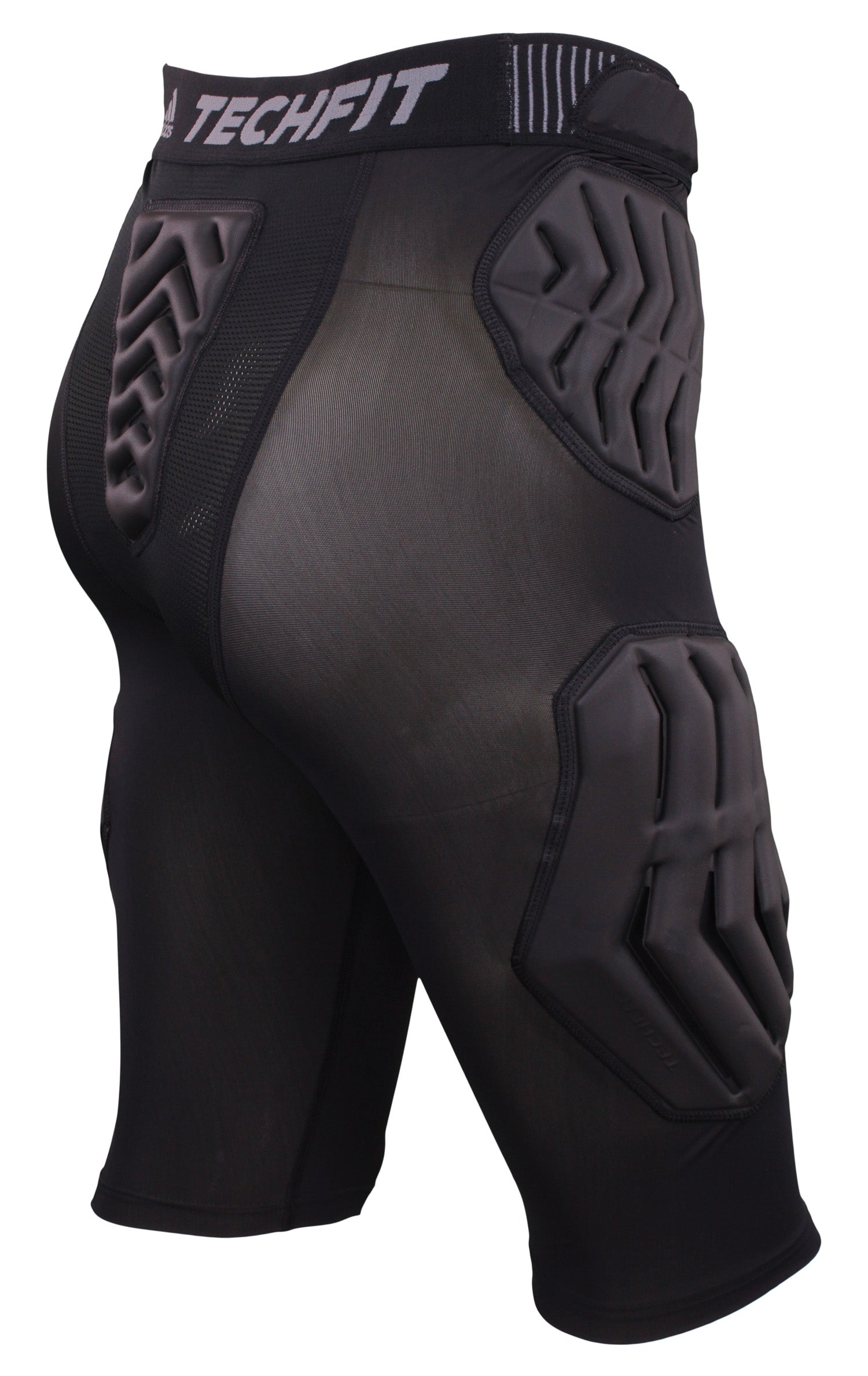 Men's Adidas TechFit CLIMALITE 3-Pad Padded White Compression Shorts Size  XL NWT
