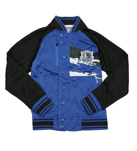 Zipway NBA Basketball Youth Dallas Mavericks Classic Look Splash Track Jacket